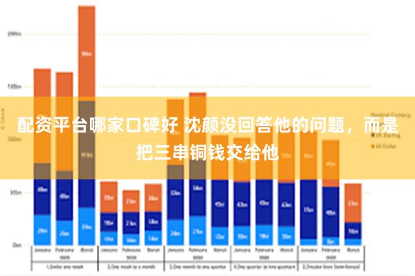 配资平台哪家口碑好 沈颜没回答他的问题，而是把三串铜钱交给他