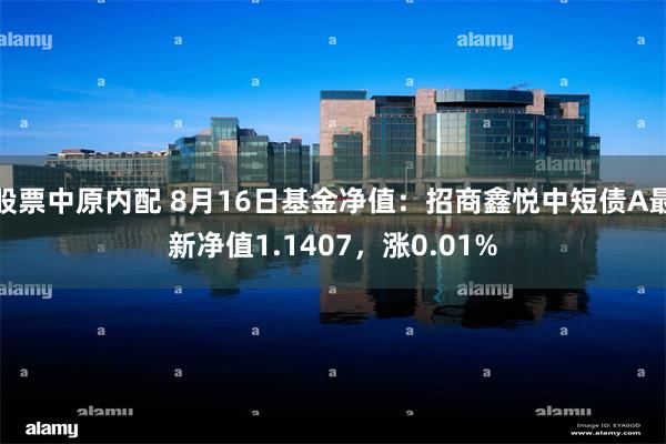 股票中原内配 8月16日基金净值：招商鑫悦中短债A最新净值1.1407，涨0.01%