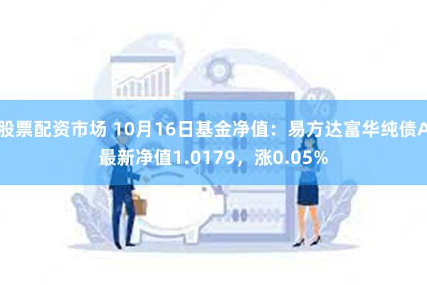 股票配资市场 10月16日基金净值：易方达富华纯债A最新净值1.0179，涨0.05%