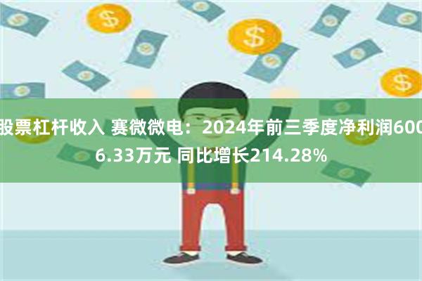 股票杠杆收入 赛微微电：2024年前三季度净利润6006.33万元 同比增长214.28%