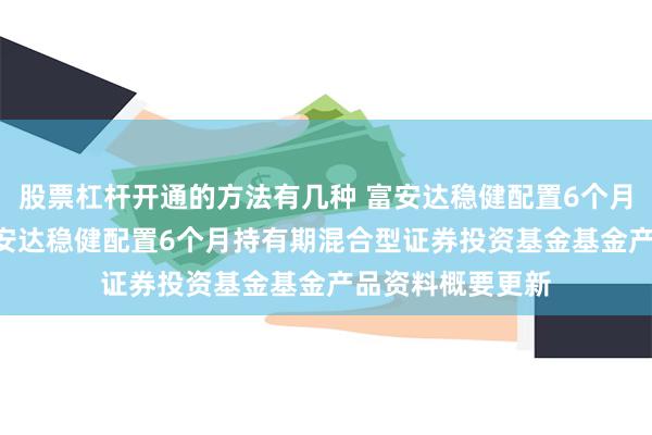 股票杠杆开通的方法有几种 富安达稳健配置6个月持有期混合: 富安达稳健配置6个月持有期混合型证券投资基金基金产品资料概要更新